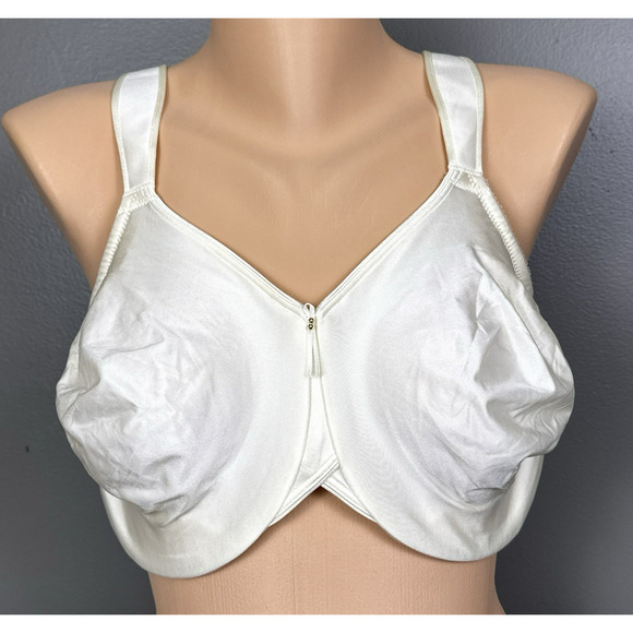 Wacoal Bodysuede Seamless Full-Figure Bra Size 40DDD 85185 Cream Underwire - Picture 1 of 7